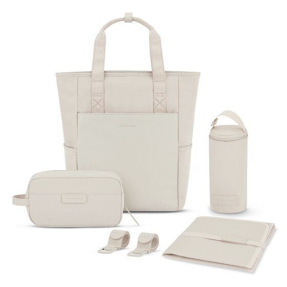 Kapten & Son Set de sacs à langer Lindby 4 pièces, compartiment pour ordinateur portable