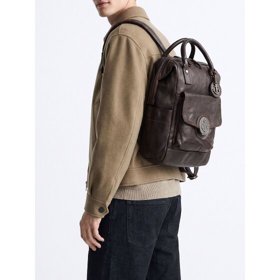 Harbour 2nd Anchor Love Daypack Cuir véritable 34 cm