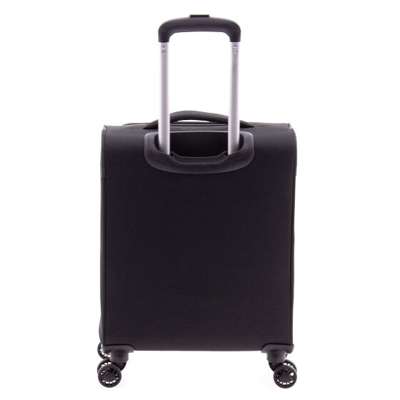Gladiator 3700 4 roulettes Trolley de cabine 55 cm avec soufflet d'extension