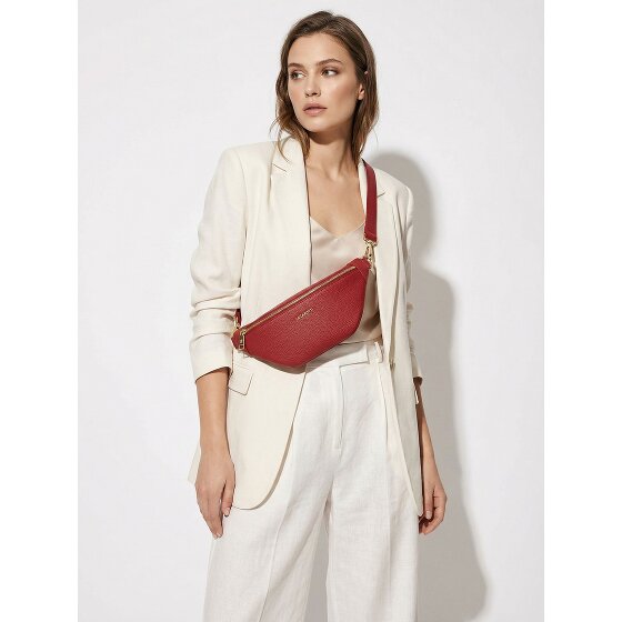 Lazarotti Bologna Leather Sac banane Cuir véritable 31 cm