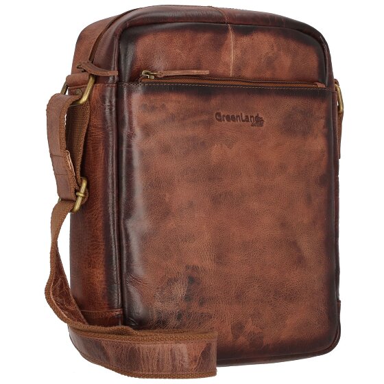 Greenland Nature Mascu & Line Sac à bandoulière en cuir 27 cm