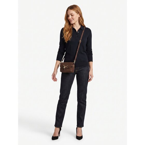 Lauren Ralph Lauren Blaike Mini sac à bandoulière Cuir véritable 18 cm