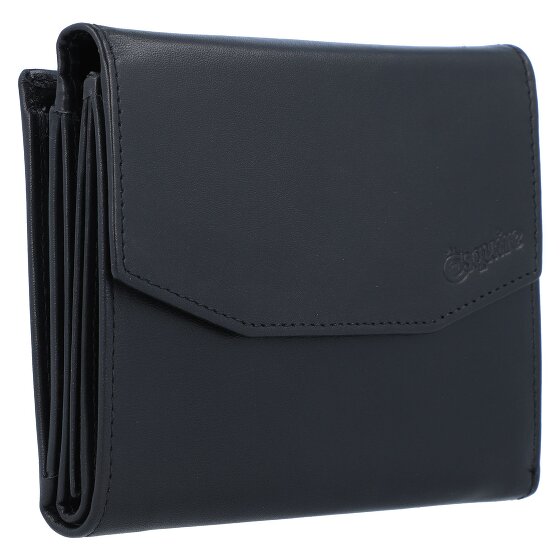 Esquire New Silk Porte-monnaie en cuir 12 cm