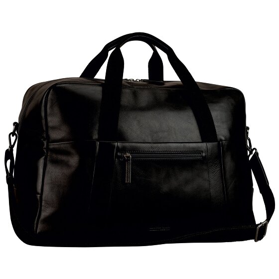 Leonhard Heyden Hamburg Sac de voyage Weekender Cuir 52 cm