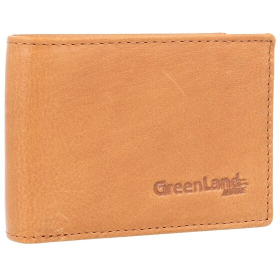 Greenland Nature GreenLand NATURE Porte-monnaie Protection RFID Cuir 10 cm