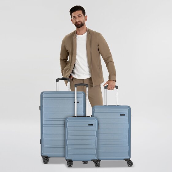 Worldpack New York 2.0 4 roulettes Set de valises 3 pièces