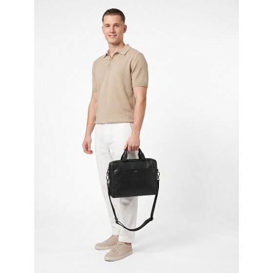 Joop! Teramo Attaché-case Cuir véritable 40 cm Compartiment ordinateur