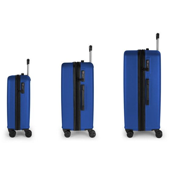 Gabol Juego 3 Set de valises à 4 roulettes 3pcs.