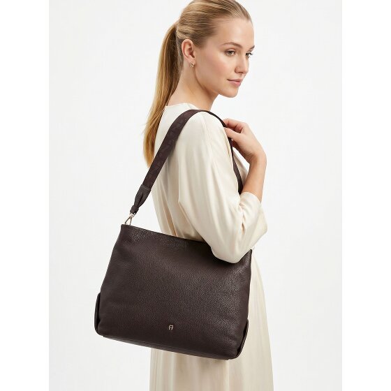 AIGNER Paola Sac à bandoulière Cuir véritable 37.5 cm