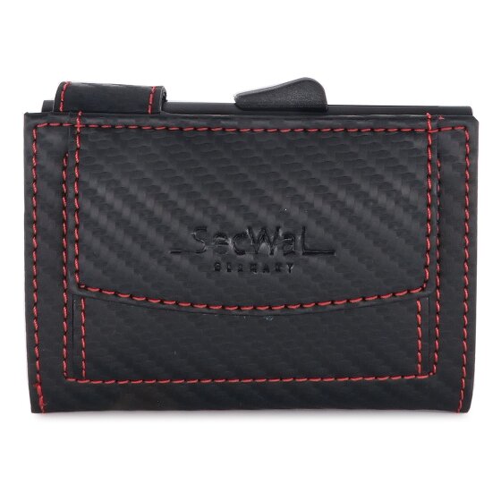 SecWal Porte-cartes RFID en cuir 9 cm