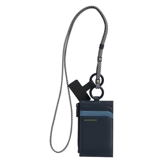 Samsonite Prismix Étui pour cartes de crédit Protection RFID Cuir véritable 6.5 cm