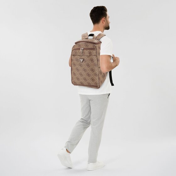 Guess Berta Sac à dos professionnel Cuir véritable 42 cm