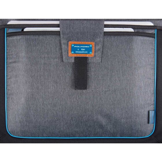 Piquadro Blue Square Porte-documents en cuir 41 cm Compartiment pour ordinateur portable