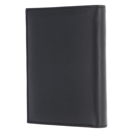 oxmox Leather Porte-monnaie Protection RFID Cuir véritable 13 cm