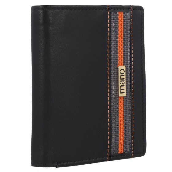 mano Don Leonardo Porte-monnaie RFID cuir 12,5 cm