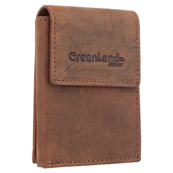 Greenland Nature Porte-cartes de crédit Montenegro RFID en cuir 6,5 cm