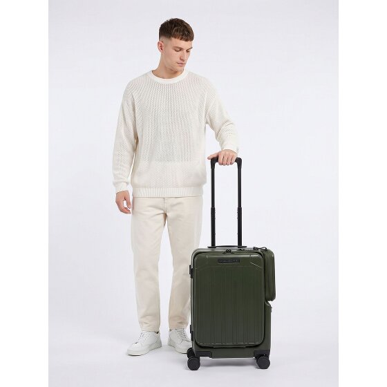 Piquadro PQ-Light 4 roues Valise cabine 55 cm Compartiment ordinateur