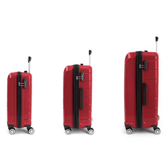 Gabol Midori Set de valises à 4 roulettes 3 pcs.