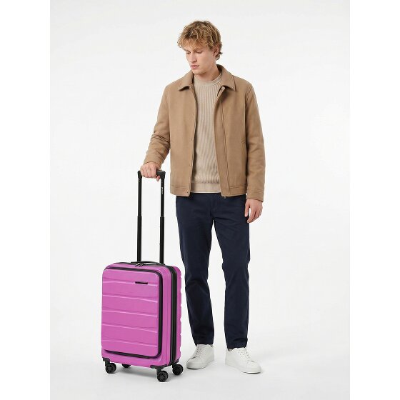 Franky Munich 4.0 4 roues Valise cabine 55 cm Compartiment ordinateur avec soufflet d'extension