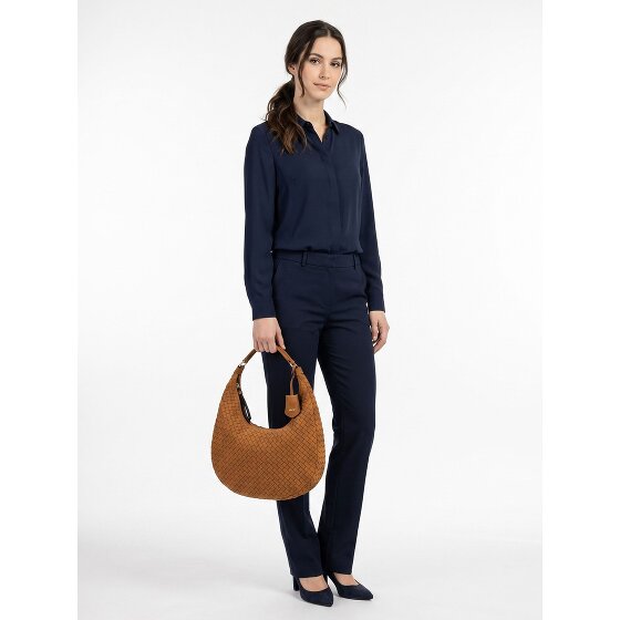 abro Nana Sac à bandoulière Cuir véritable 37 cm