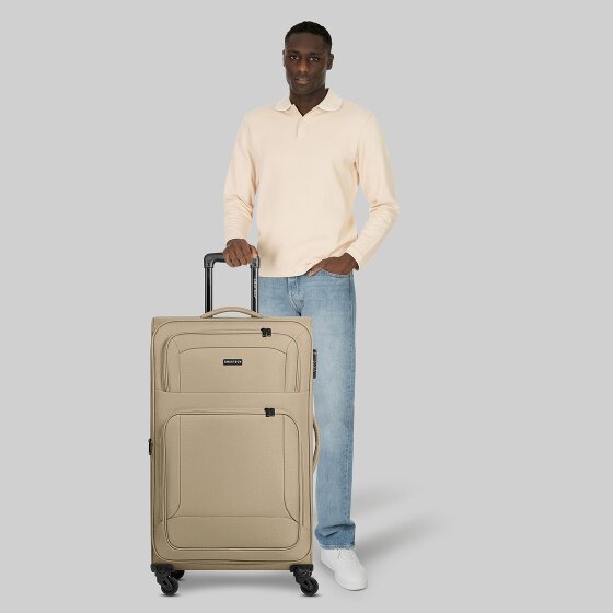 Smartbox Edition 04 4 roulettes Trolley 78 cm avec soufflet d'extension