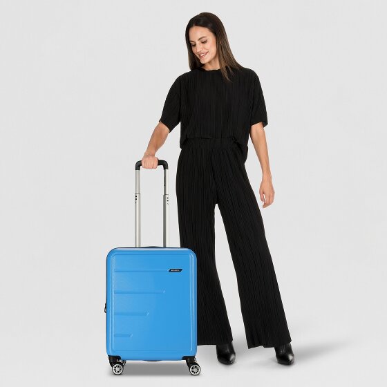 Gabol Future Plus 4 roulettes Trolley de cabine 55 cm avec soufflet d'extension