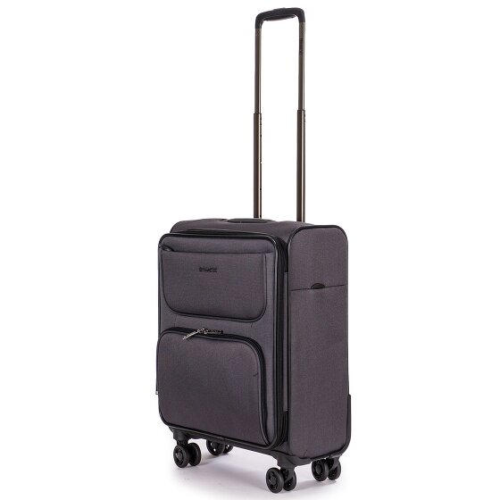 Stratic Bendigo Light + 4 roues Valise cabine 54 cm '"avec soufflet d''extension"'