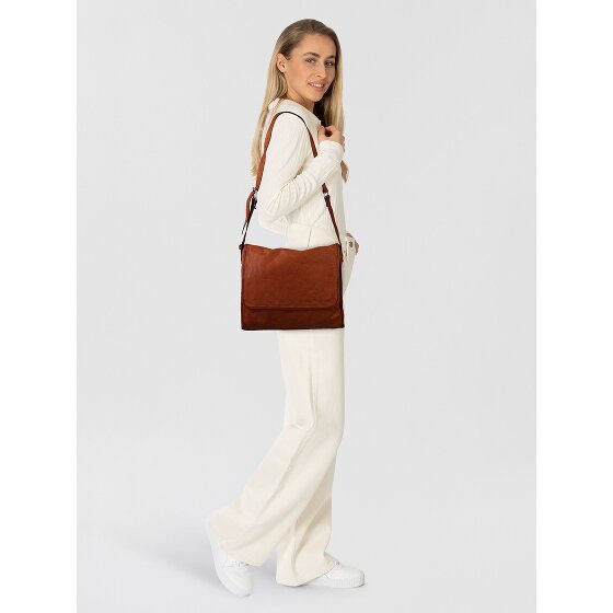 Campomaggi Ippocastano Besace Cuir véritable 36 cm