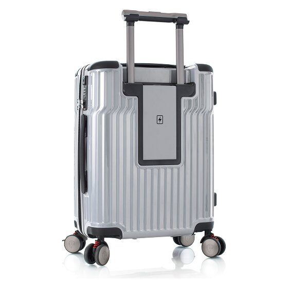 Heys Tekno 4 roulettes Trolley de cabine S 53 cm Compartiment pour ordinateur portable