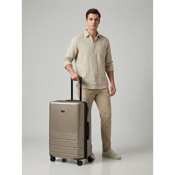 camel active Hanoi 4 roulettes Trolley L 78 cm avec soufflet d'extension