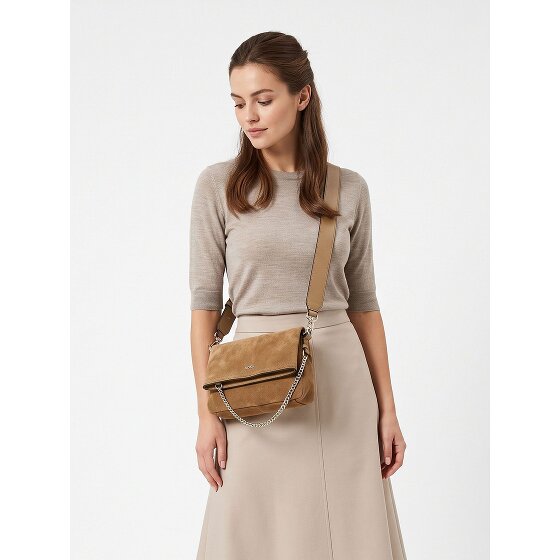 Boss Yelena Sac à bandoulière Cuir véritable 22 cm