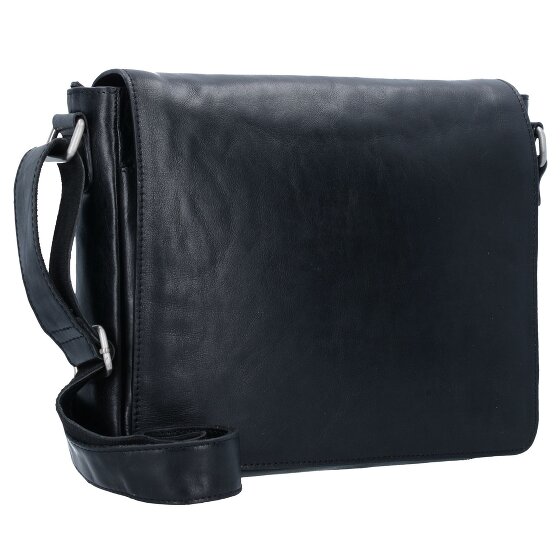 Leonhard Heyden Cambridge Messenger en cuir, 32 cm, compartiment pour ordinateur portable