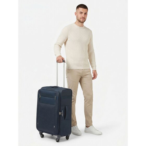 Samsonite Citybeat 4 roues Valise cabine 66 cm avec soufflet d'extension