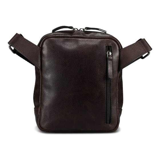 Jost London Mini sac à bandoulière XS Cuir véritable 18 cm
