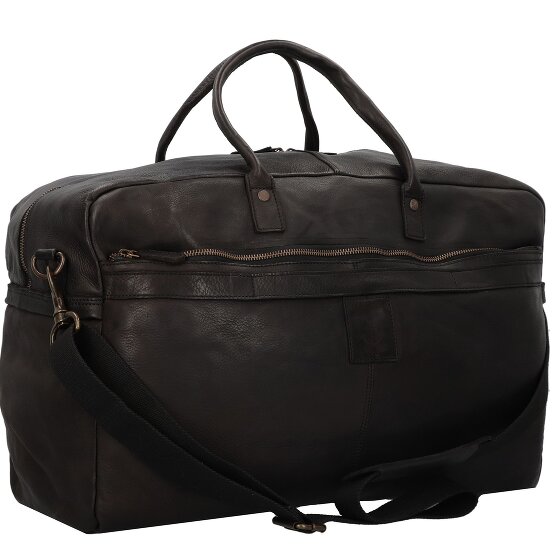 Harbour 2nd Urban Poets Sac de voyage Weekender Cuir véritable 56 cm