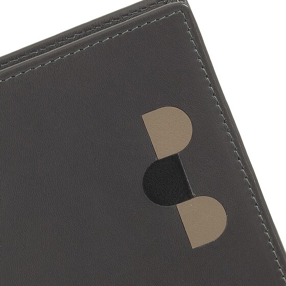 DuDu Porte-monnaie RFID en cuir 11 cm