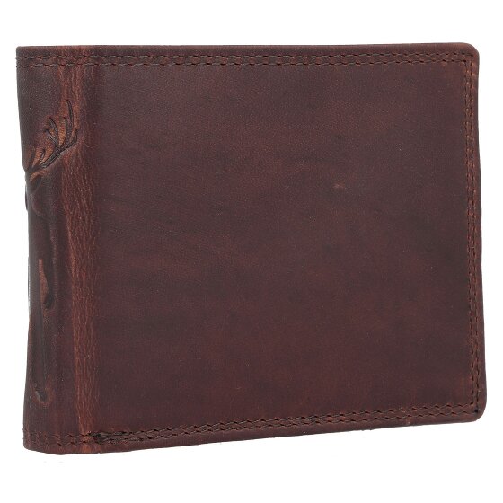 Jack Kinsky Monterey Porte-monnaie Protection RFID Cuir 11.5 cm