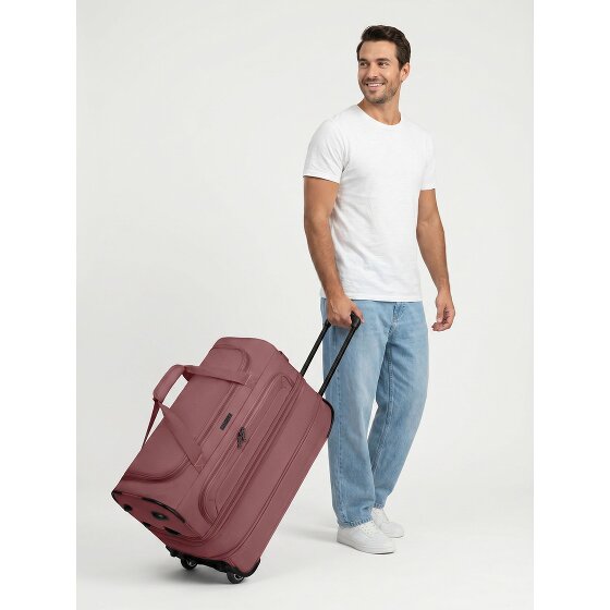 Redolz Sac de voyage Duffle Essentials à 2 roulettes 55 cm M avec soufflet d'extension