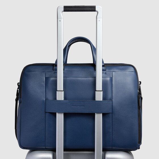 Piquadro Than Porte-documents Cuir 30 cm Compartiment pour ordinateur portable