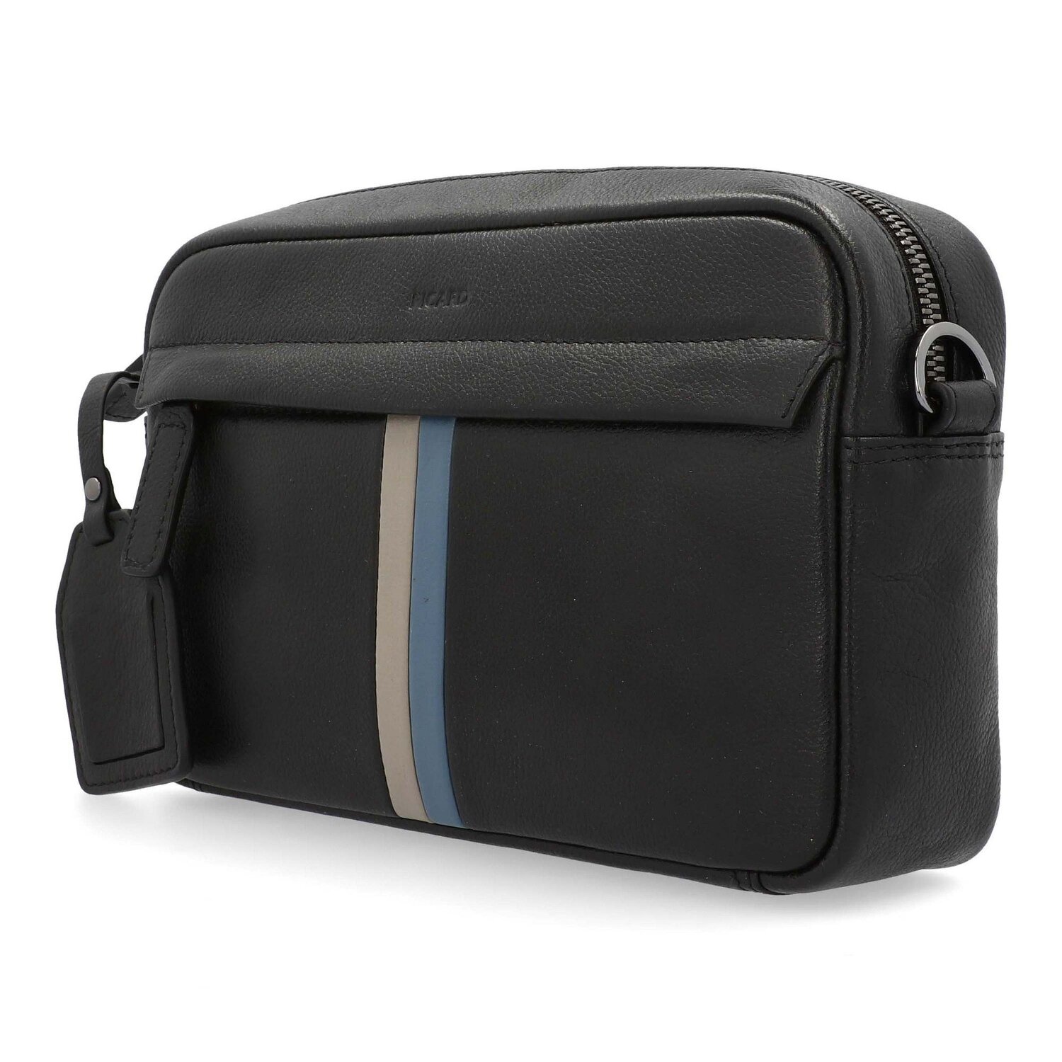 Picard Horizon Sac à bandoulière Cuir 23 cm schwarz sur