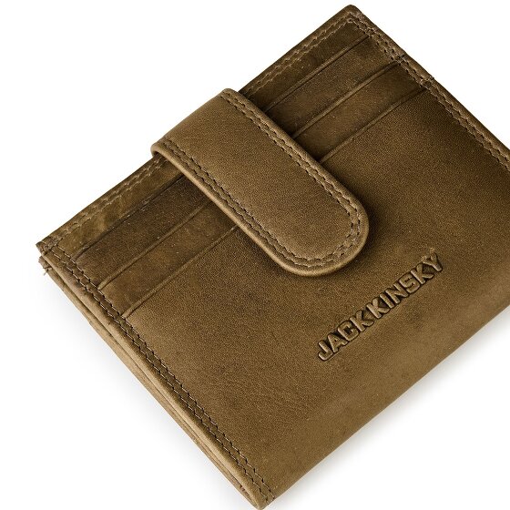 Jack Kinsky Aruba Porte-monnaie Protection RFID Cuir 10 cm