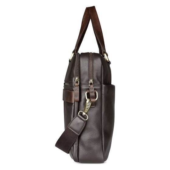 bugatti Ryan Attaché-case Cuir véritable 39 cm Compartiment ordinateur
