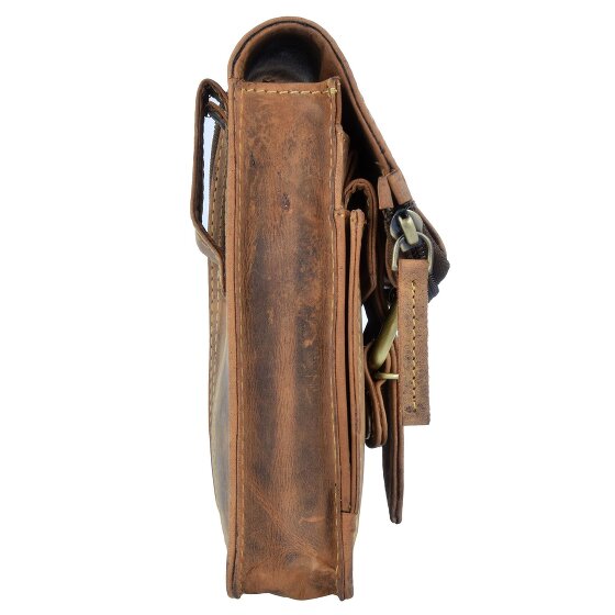 Greenburry Sac banane vintage en cuir 10 cm