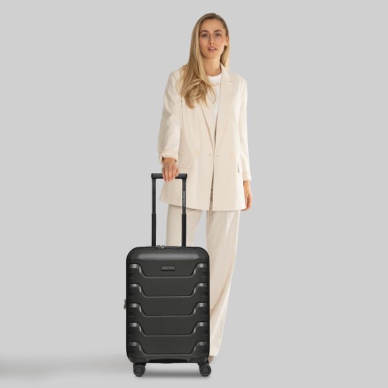 Smartbox Edition 01 4 roulettes Trolley de cabine 55 cm avec soufflet d'extension