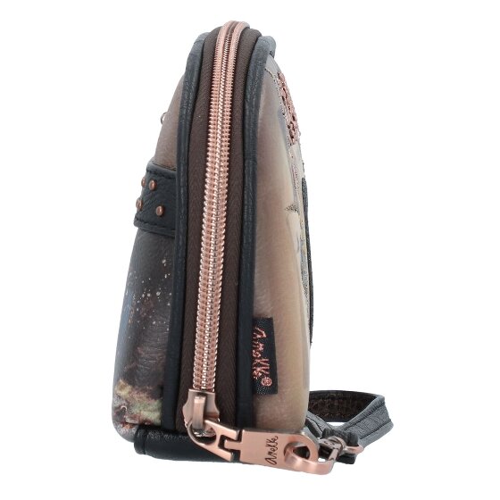 Anekke Shoen Black Porte-monnaie Protection RFID 22 cm