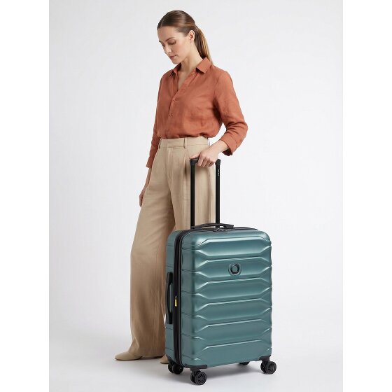 Delsey Paris Meteor 4 roues Valise cabine 68 cm avec soufflet d'extension