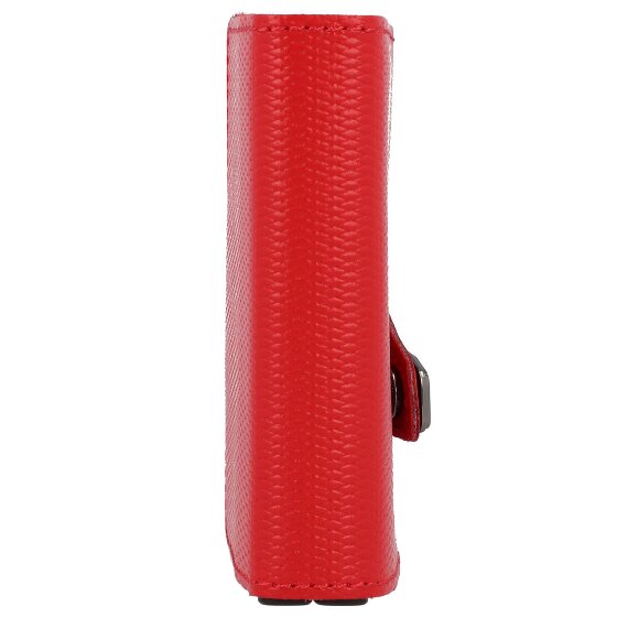 Tru Virtu Click & Slide Porte-cartes de crédit Porte-monnaie RFID en cuir 6,5 cm