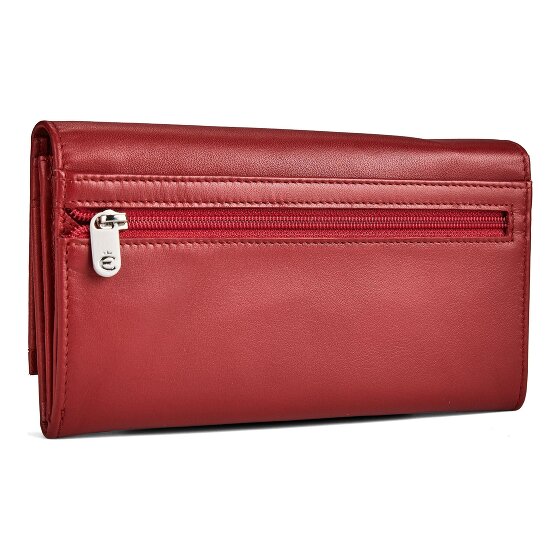 Esquire Silk Porte-monnaie Protection RFID Cuir véritable 16.5 cm