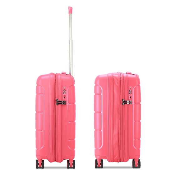 MODO by Roncato Starlight 3.0 4 roulettes Set de valises 3 pièces avec soufflet d'extension