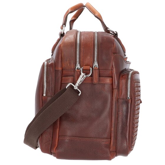 bugatti Porte-documents Woven en cuir 48 cm